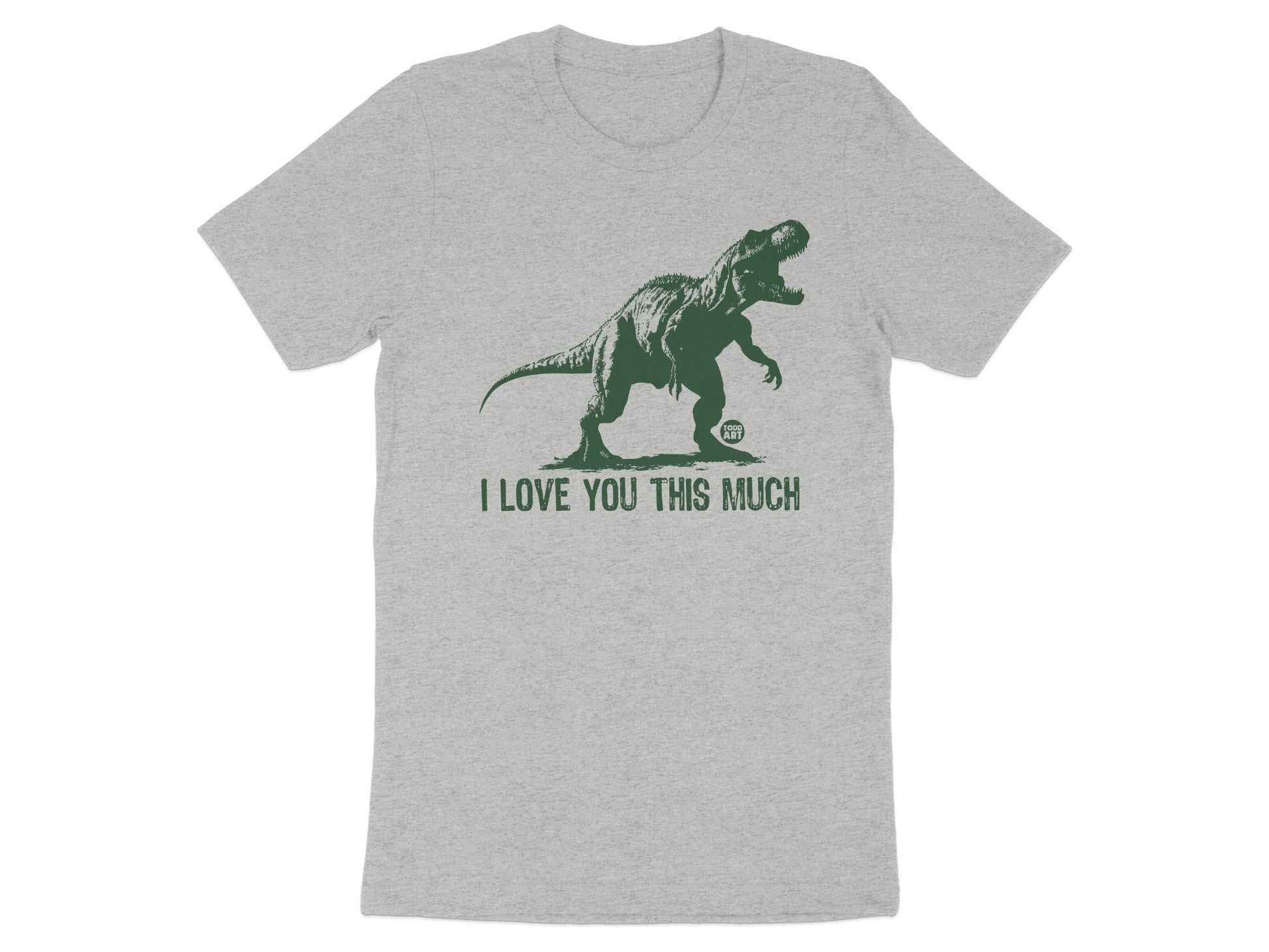 I Love You This Much Dinosaur Graphic Tee