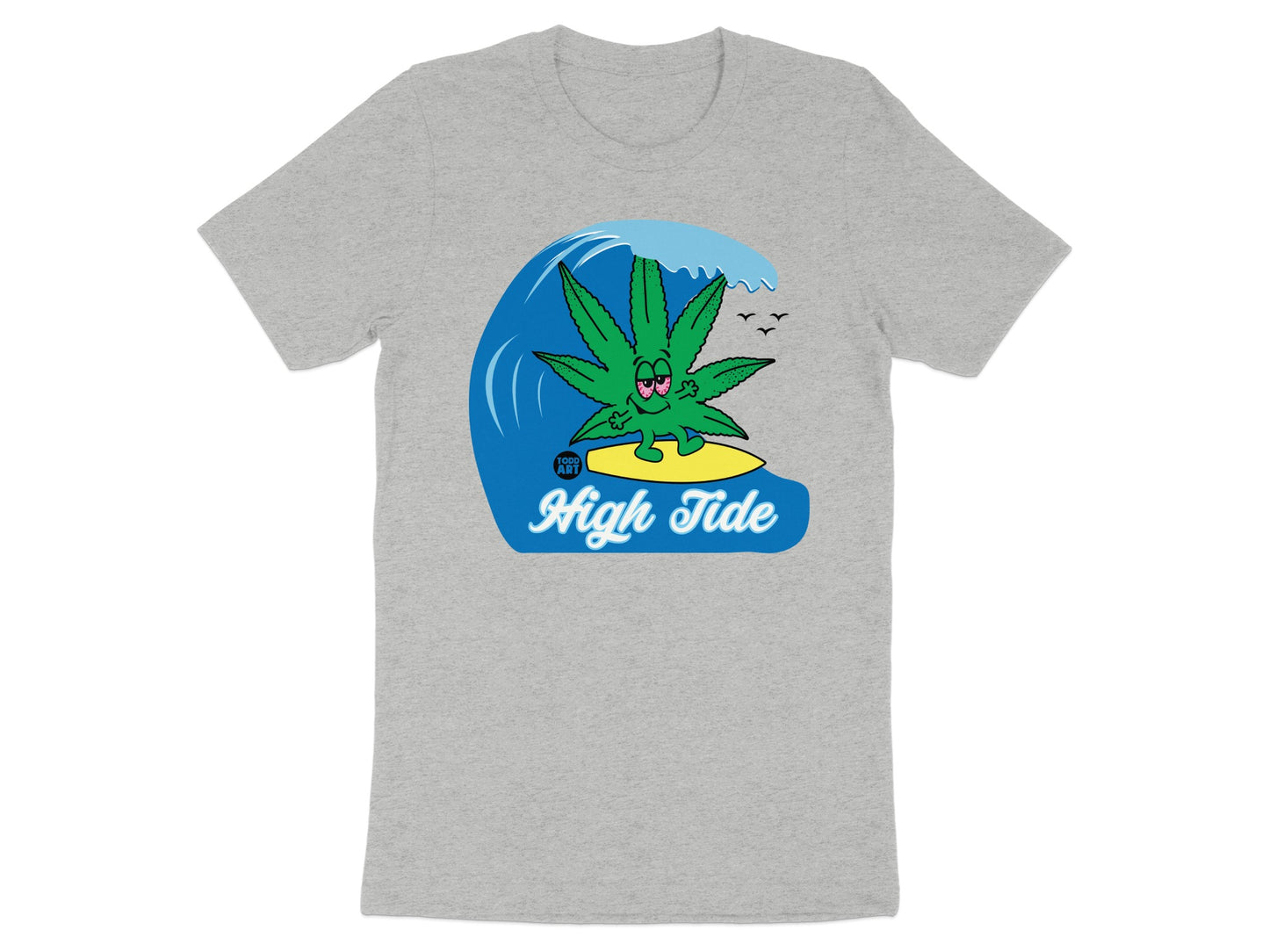 Surfing Leaf Graphic Tee High Tide Unisex T-Shirt