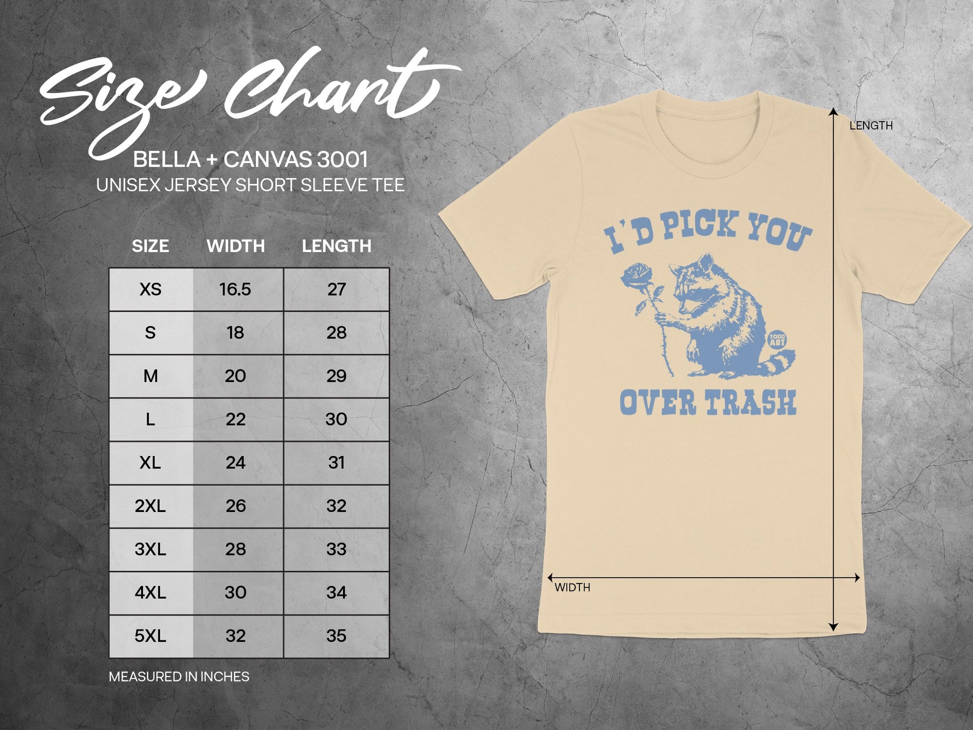 I'd Pick You Over Trash Unisex T-Shirt