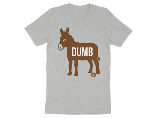 Funny Donkey Dumb Graphic Print T-Shirt product