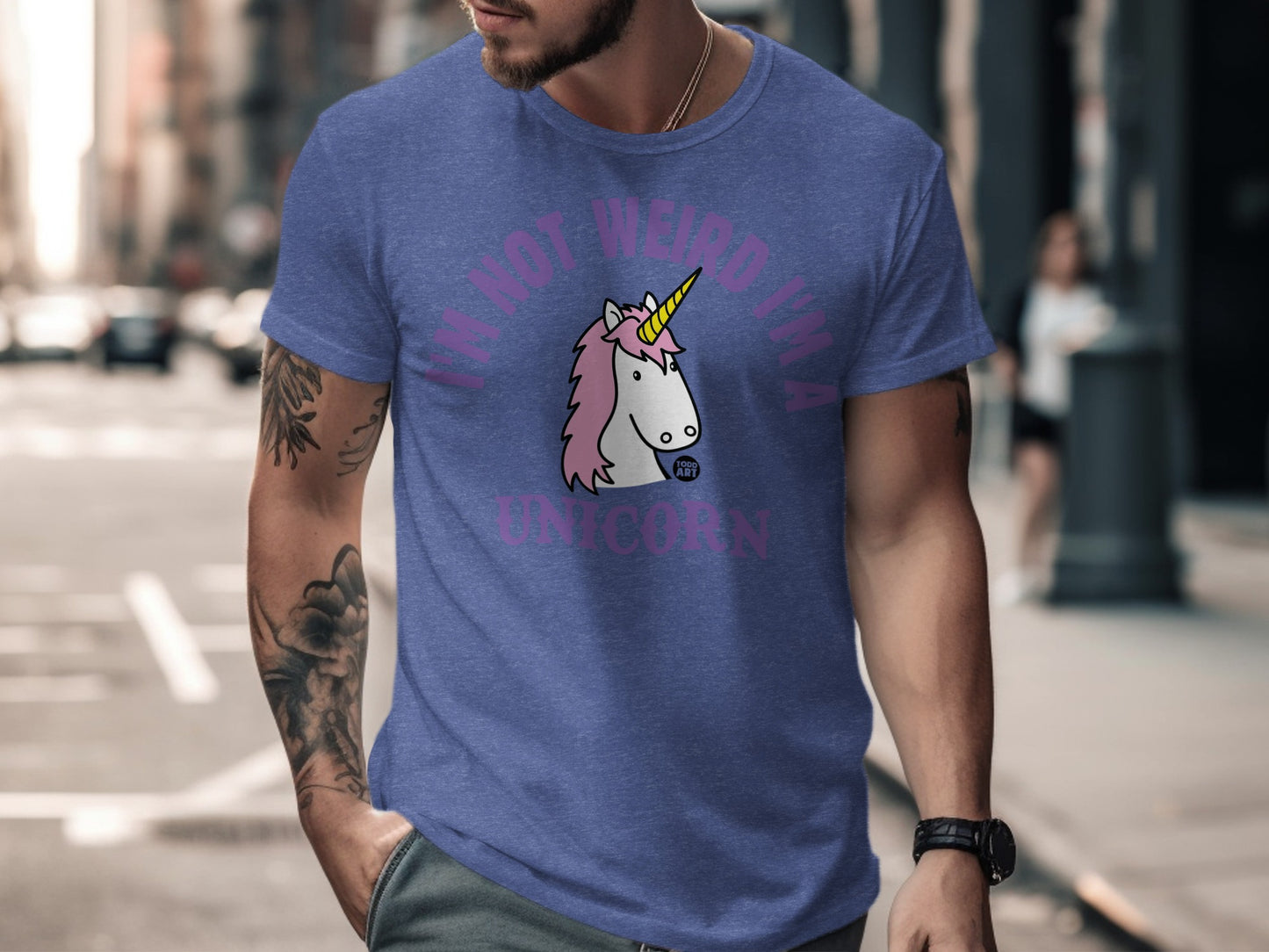 I'm Not Weird I'm a Unicorn Graphic T-Shirt