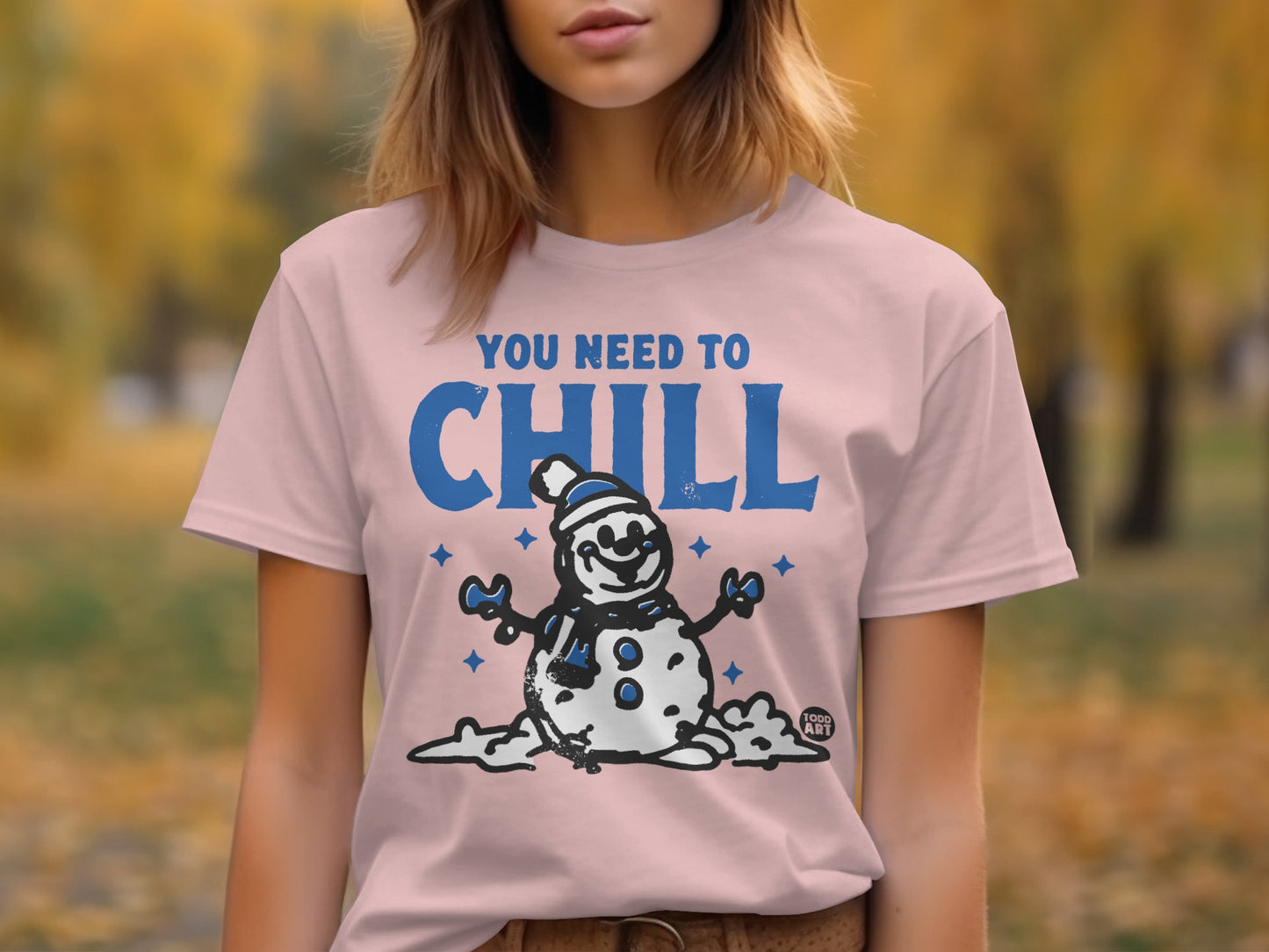 You Need to Chill Funny Graphic T-shirt product type