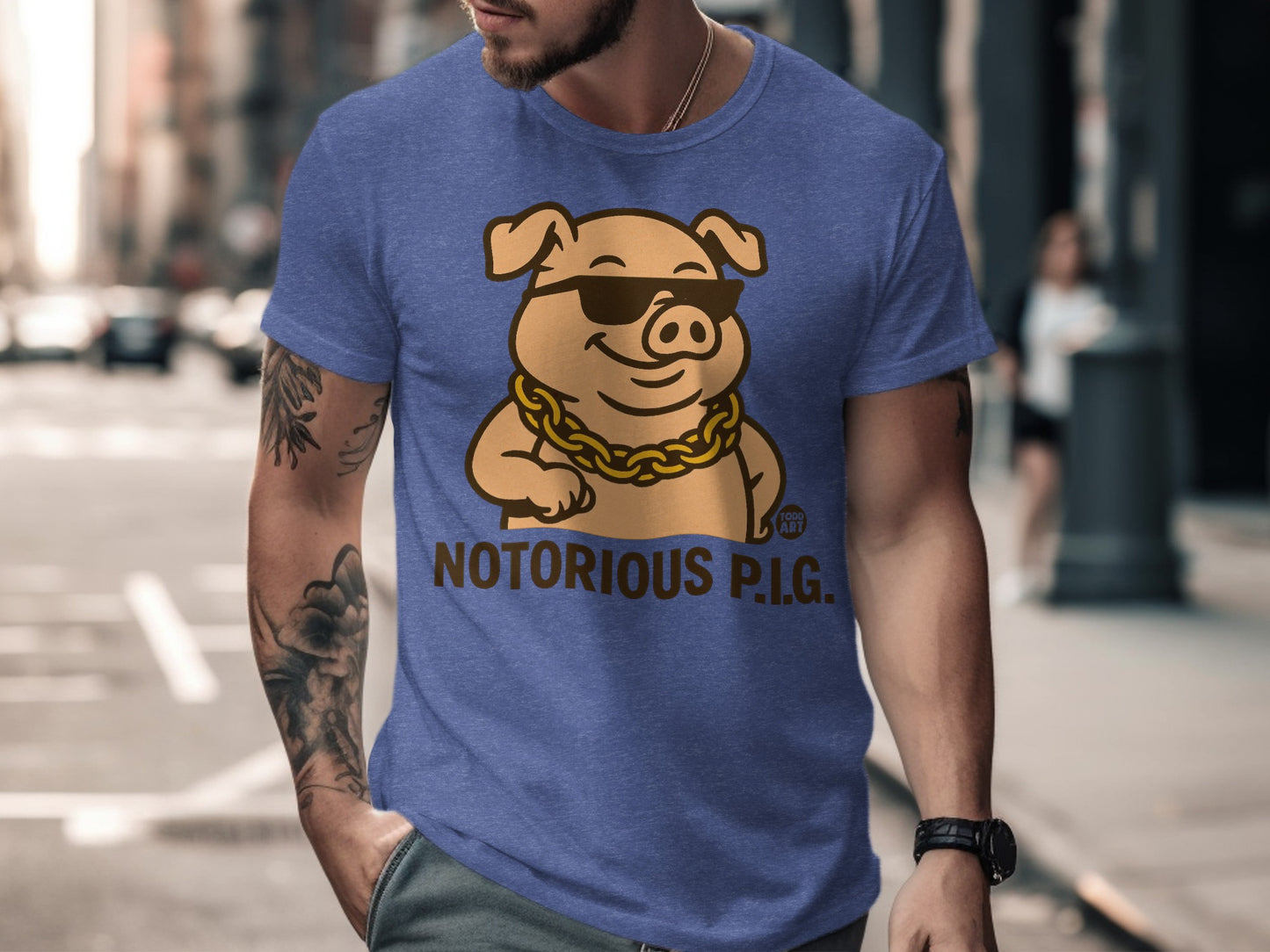 Funny Notorious P.I.G. Graphic T-Shirt for Street Style