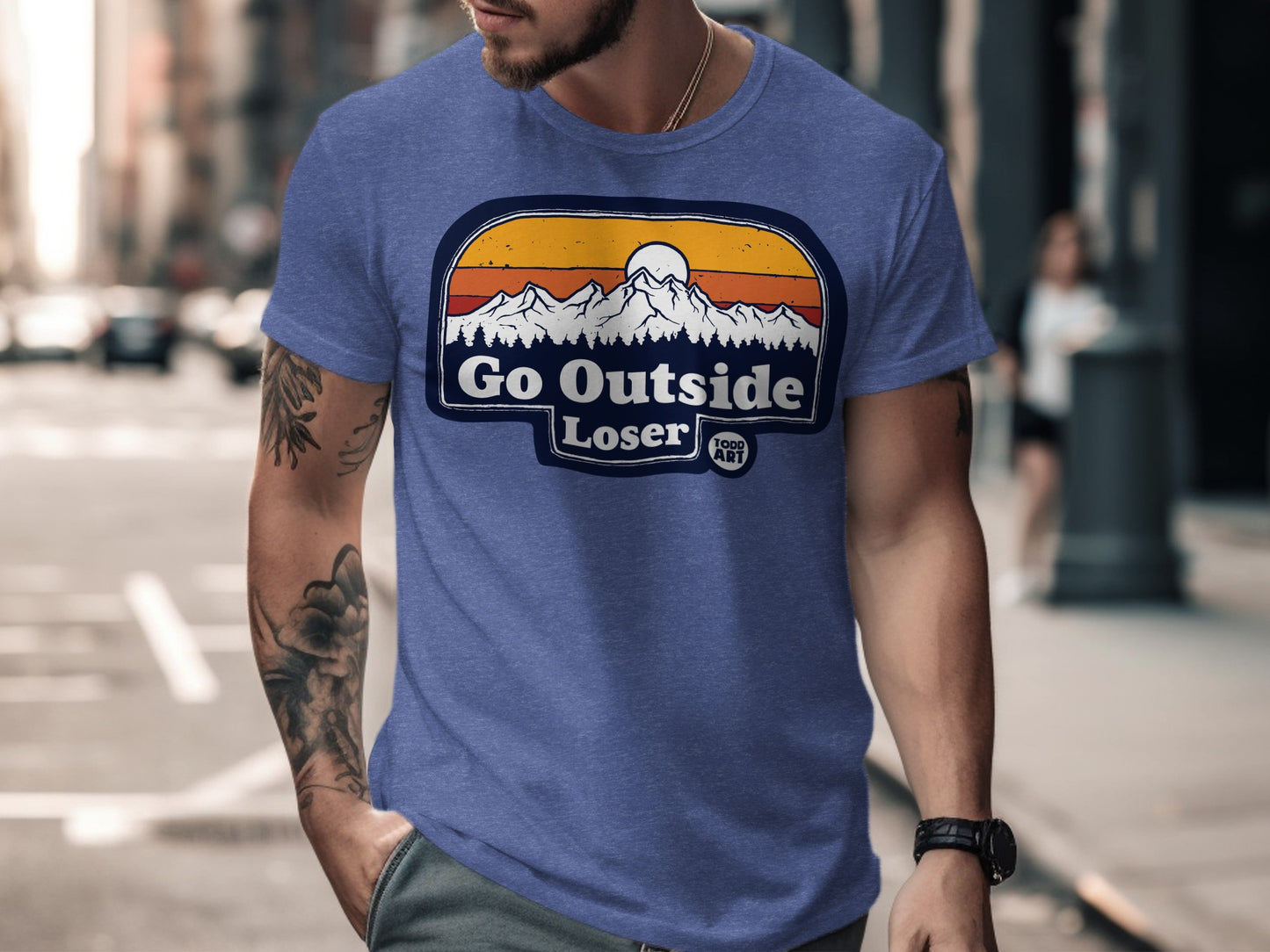Go Outside Loser Graphic Tee Relaxed Fit product