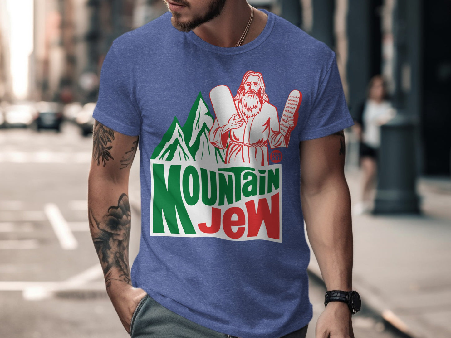 Mountain Jew Graphic Tees Creative T-shirt product type