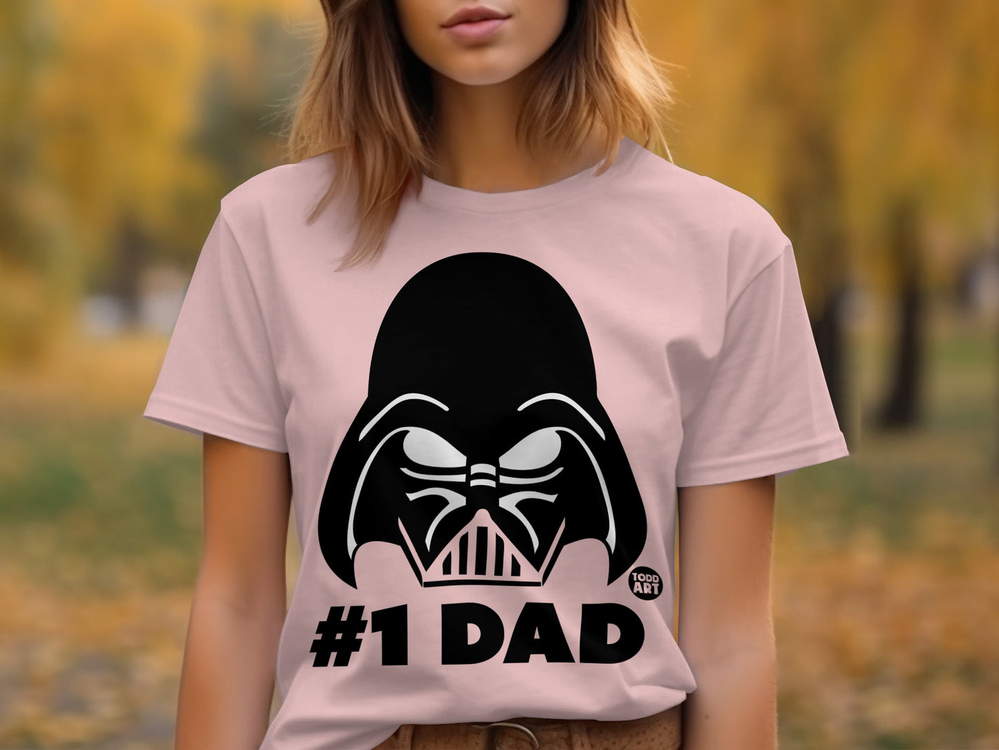 #1 Dad Darth Vader Graphic Unisex T-Shirt product