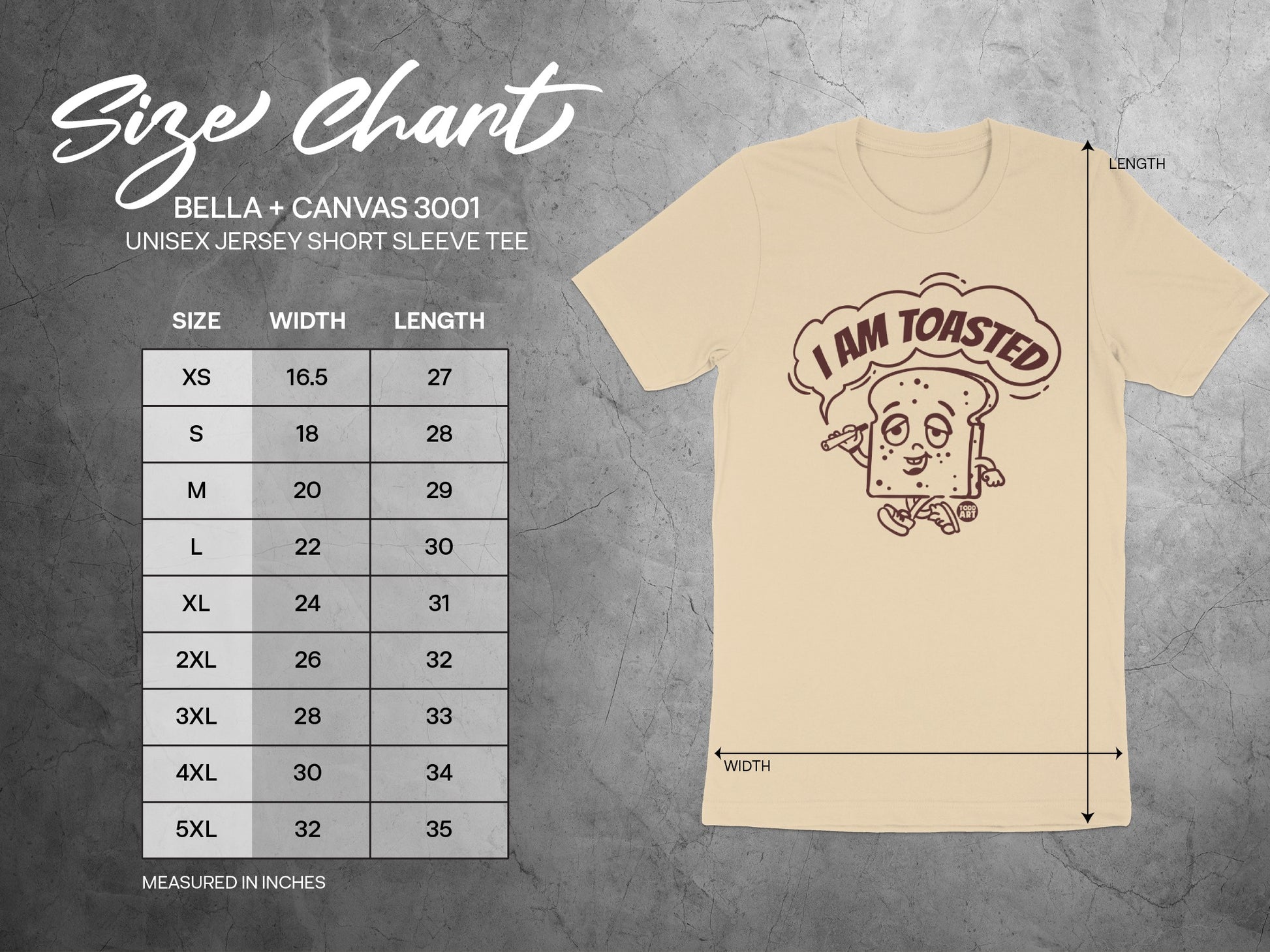 I Am Toasted Unisex Jersey Short Sleeve Tee