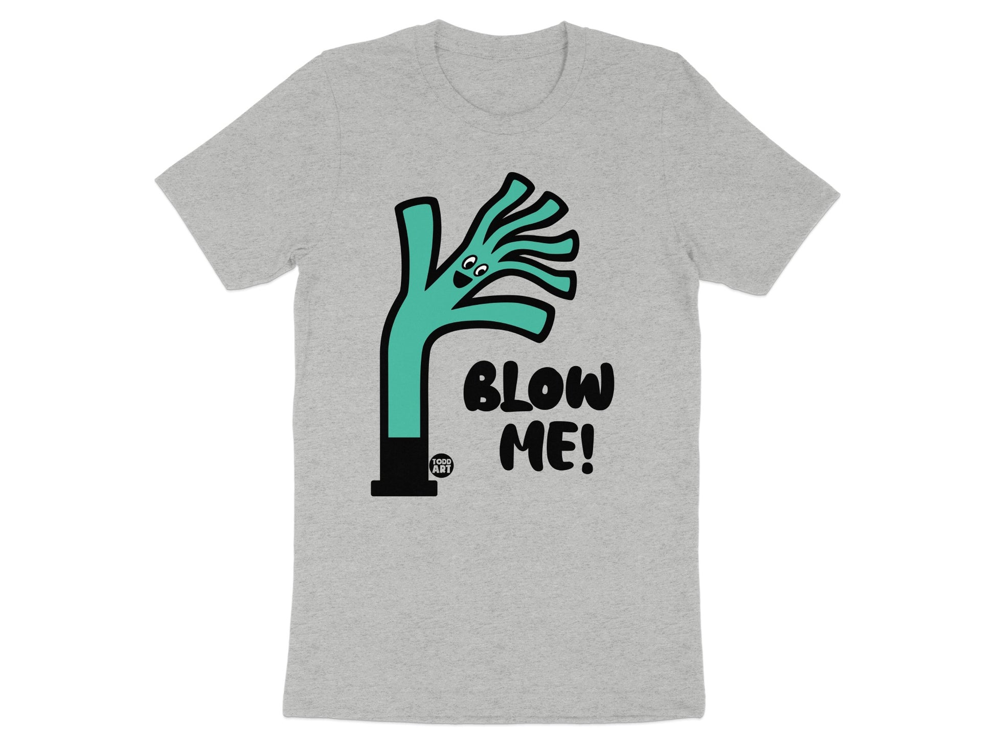 Blow Me Cartoon Waving Tube Guy T-shirt product