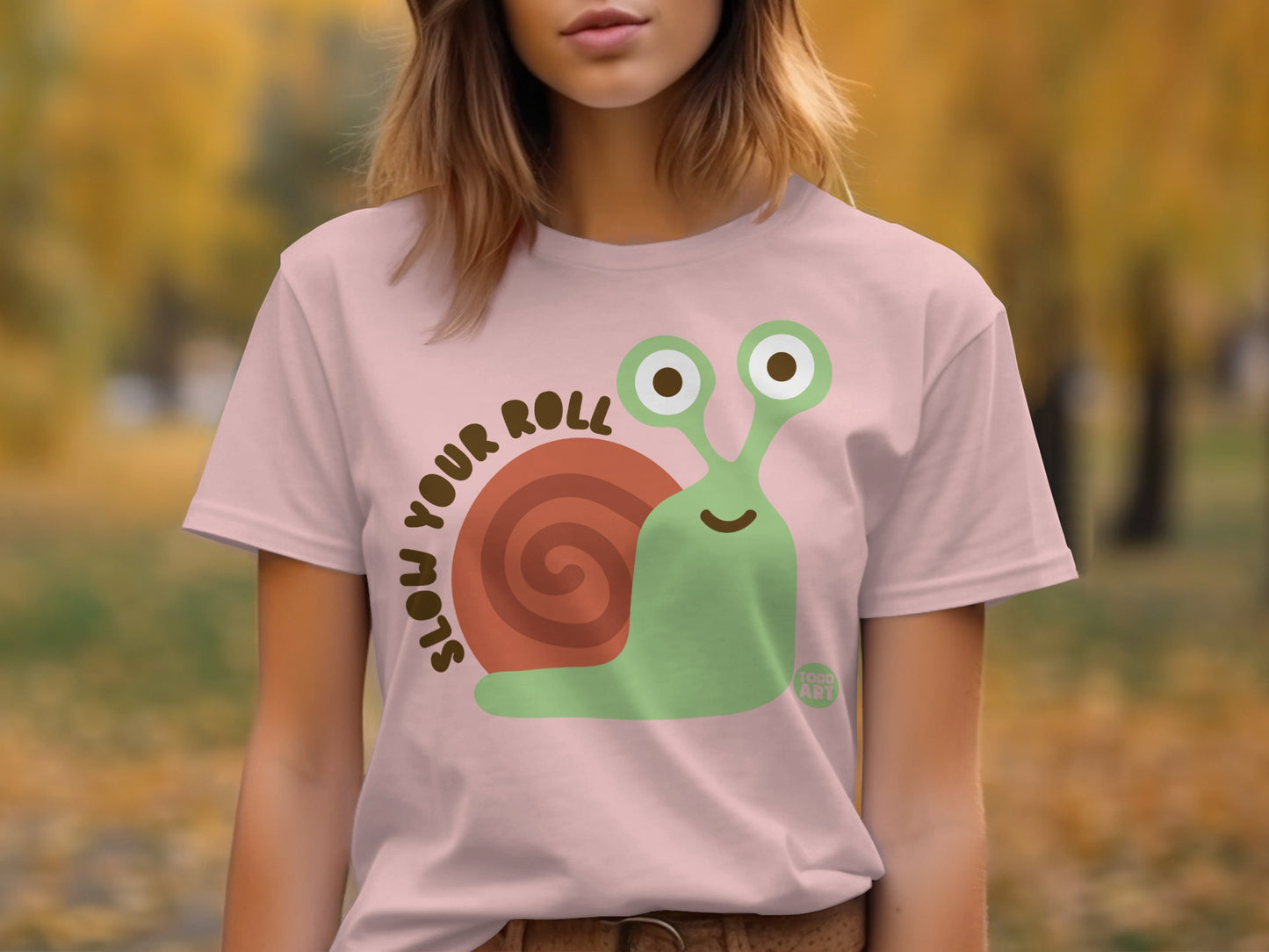 Roll Your Roll Snail Graphic T-Shirt product