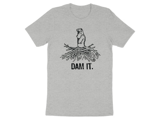 Dam It Graphic Otter T-Shirt product type