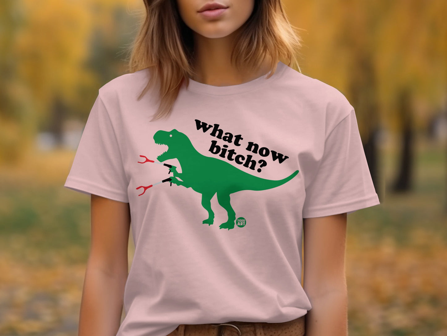Dinosaur T-Rex Graphic Tee with Funny Quote Shirt
