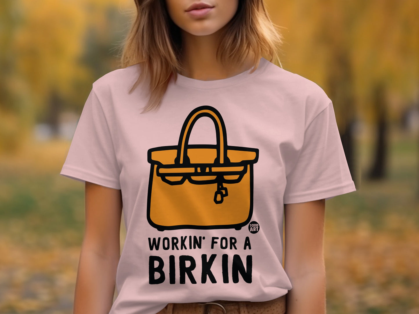Workin' For A Birkin Graphic T-Shirt product