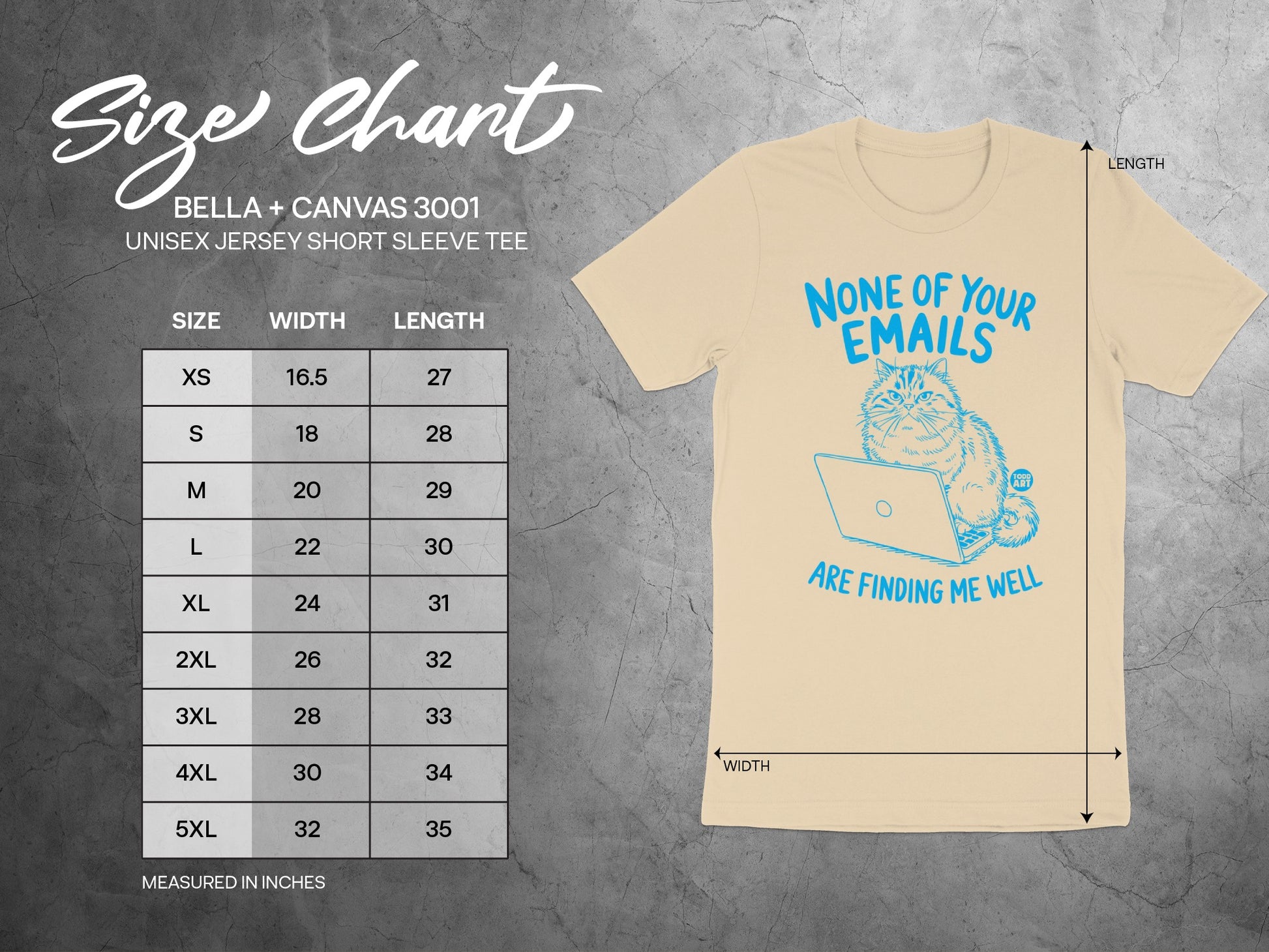 None of Your Emails Are Finding Me Well Tee product