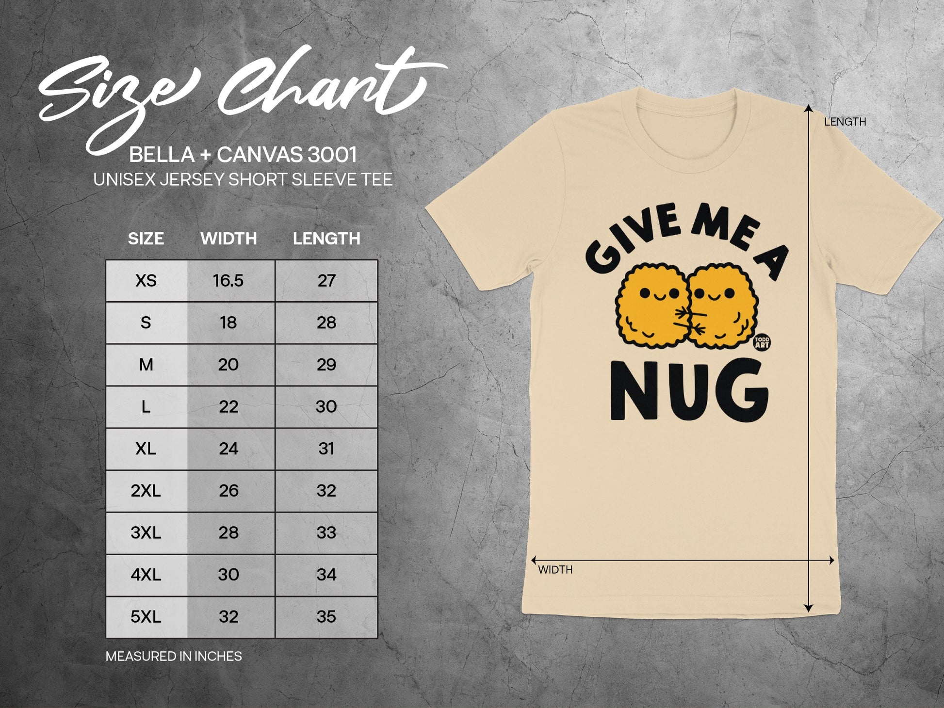 Give Me A Nug Unisex Jersey Short Sleeve Tee product