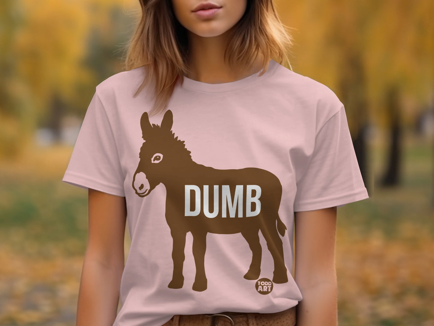 Dumb Donkey Graphic Tee Shirt product type