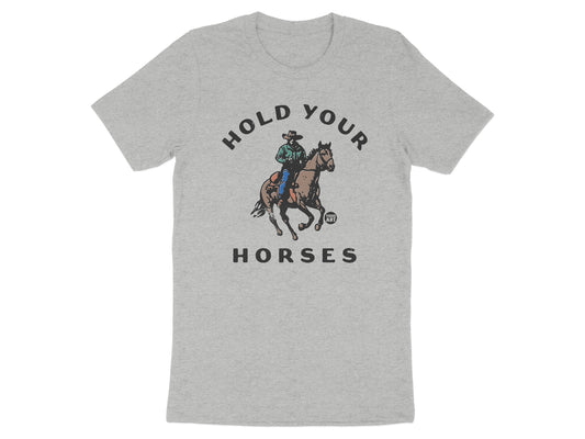 Hold Your Horses Graphic Print T-Shirt product
