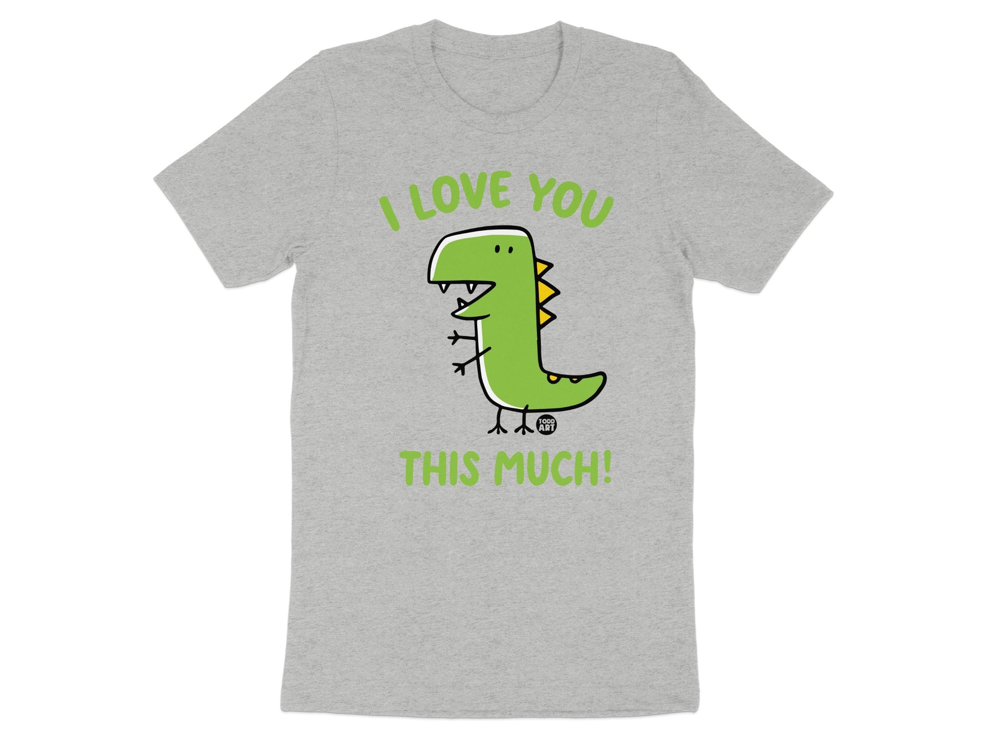 I Love You This Much Dinosaur Graphic T-Shirt product