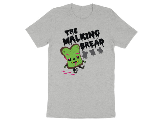 The Walking Bread Funny Zombie Parody Artwork T-shirt