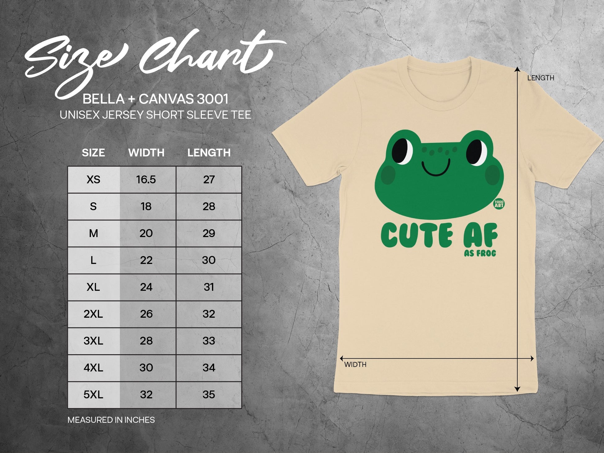 Cute Frog Graphic Unisex Short Sleeve Tee product