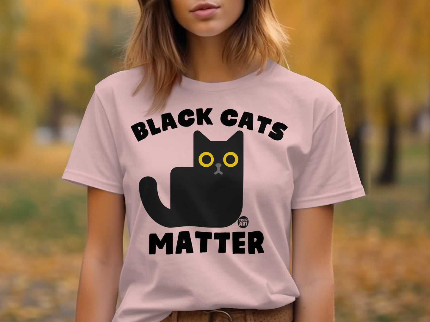 Unique Black Cats Matter Graphic T-shirt product