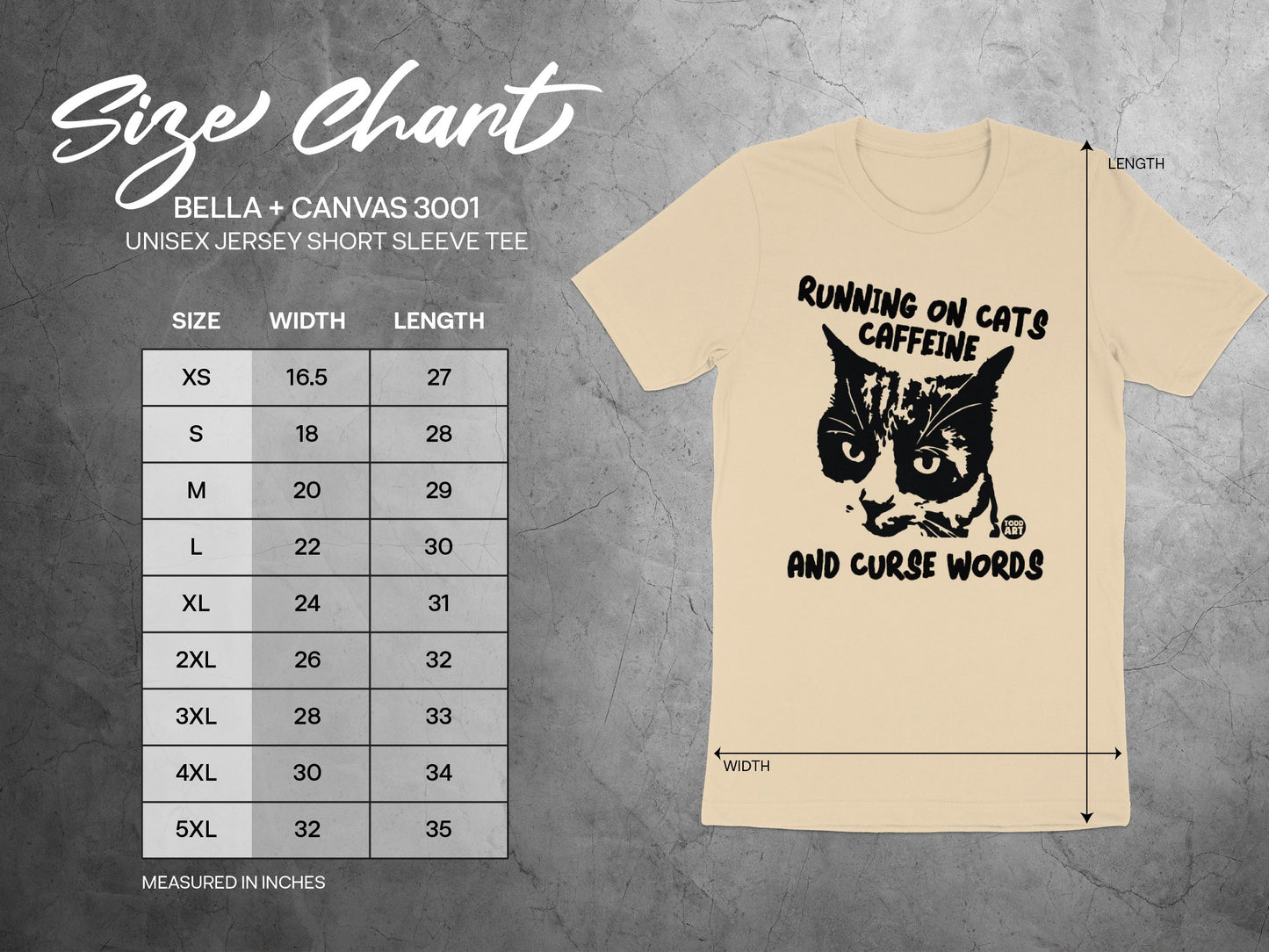 Running On Cats Caffeine And Curse Words T-shirt product