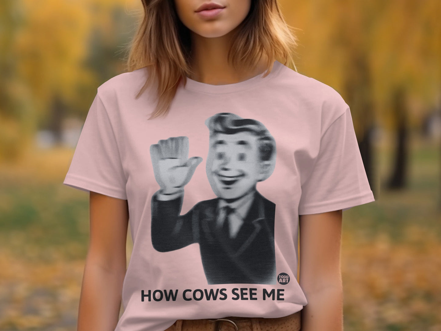 How Cows See Me Graphic Tee Shirt product