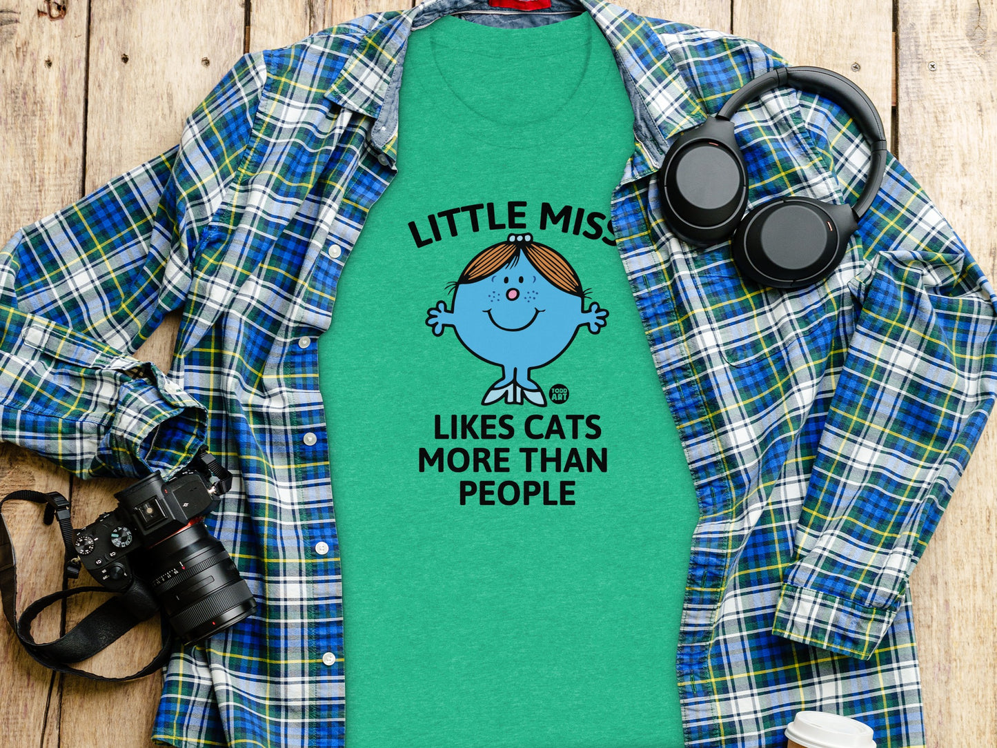 Little Miss Likes Cats More Than People Shirt