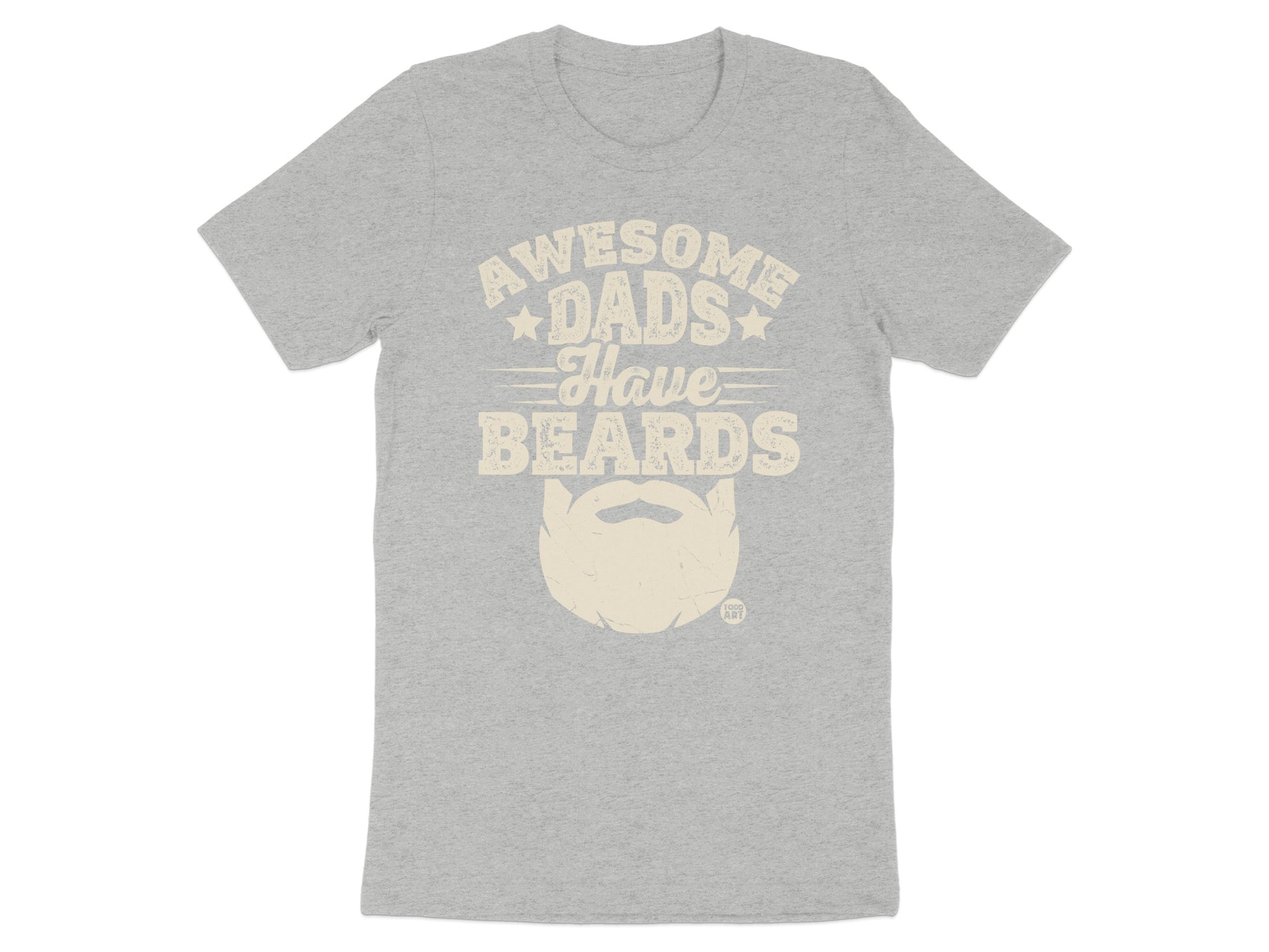 Awesome Dads Have Beards Graphic Tee product type