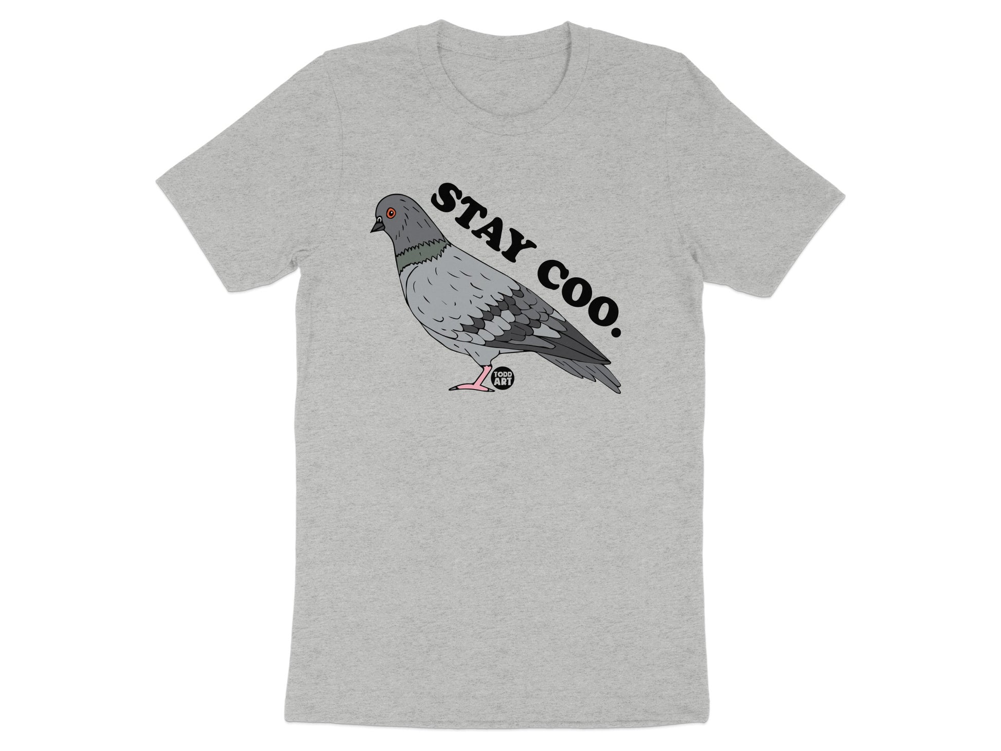 Stay Coo Pigeon Graphic Design T-shirt product