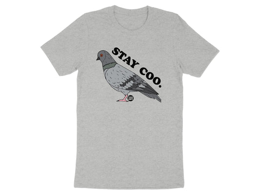 Stay Coo Pigeon Graphic Design T-shirt product