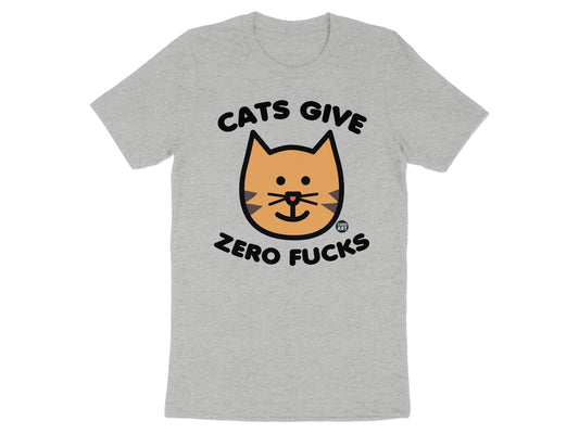 Cats Give Zero Fucks Graphic T-shirt product