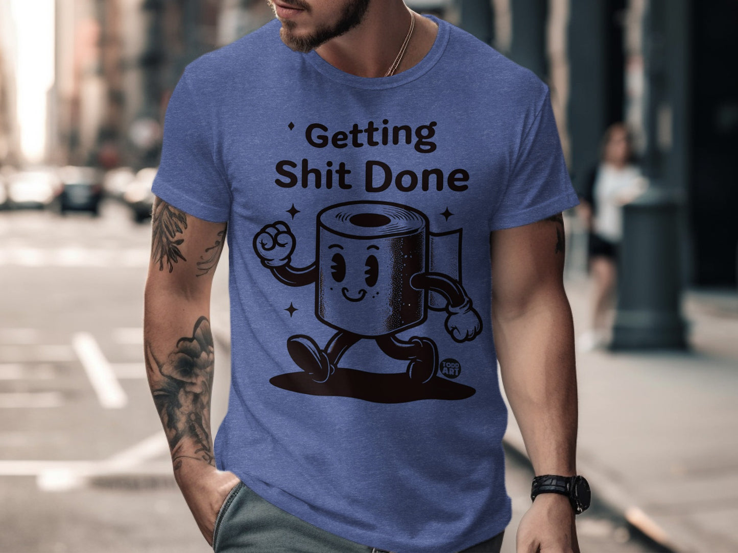 Getting Shit Done Printed T-Shirt Perfect Gift Idea