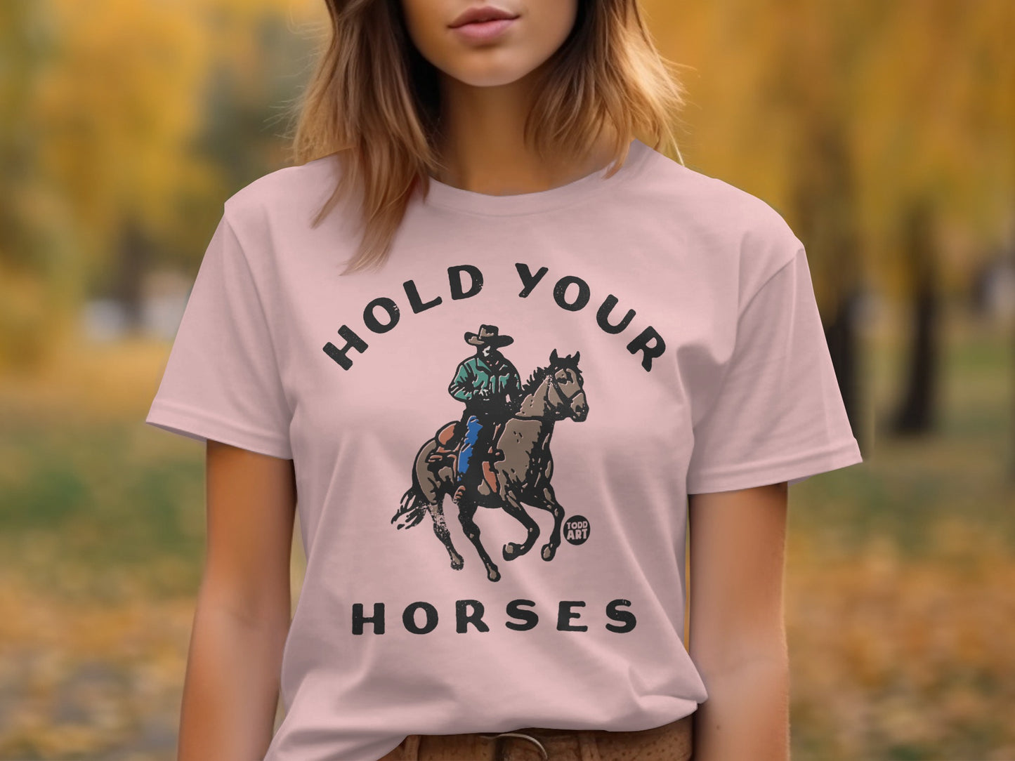 Hold Your Horses Graphic T-shirt product