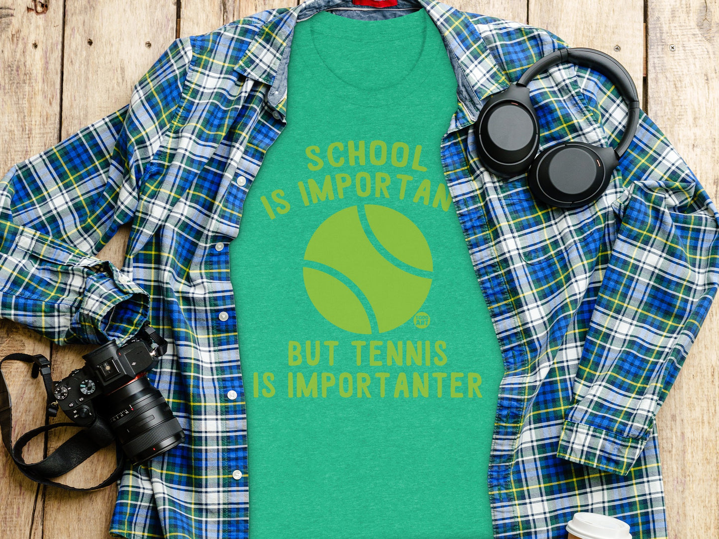School Is Important But Tennis Is Importanter Tshirt