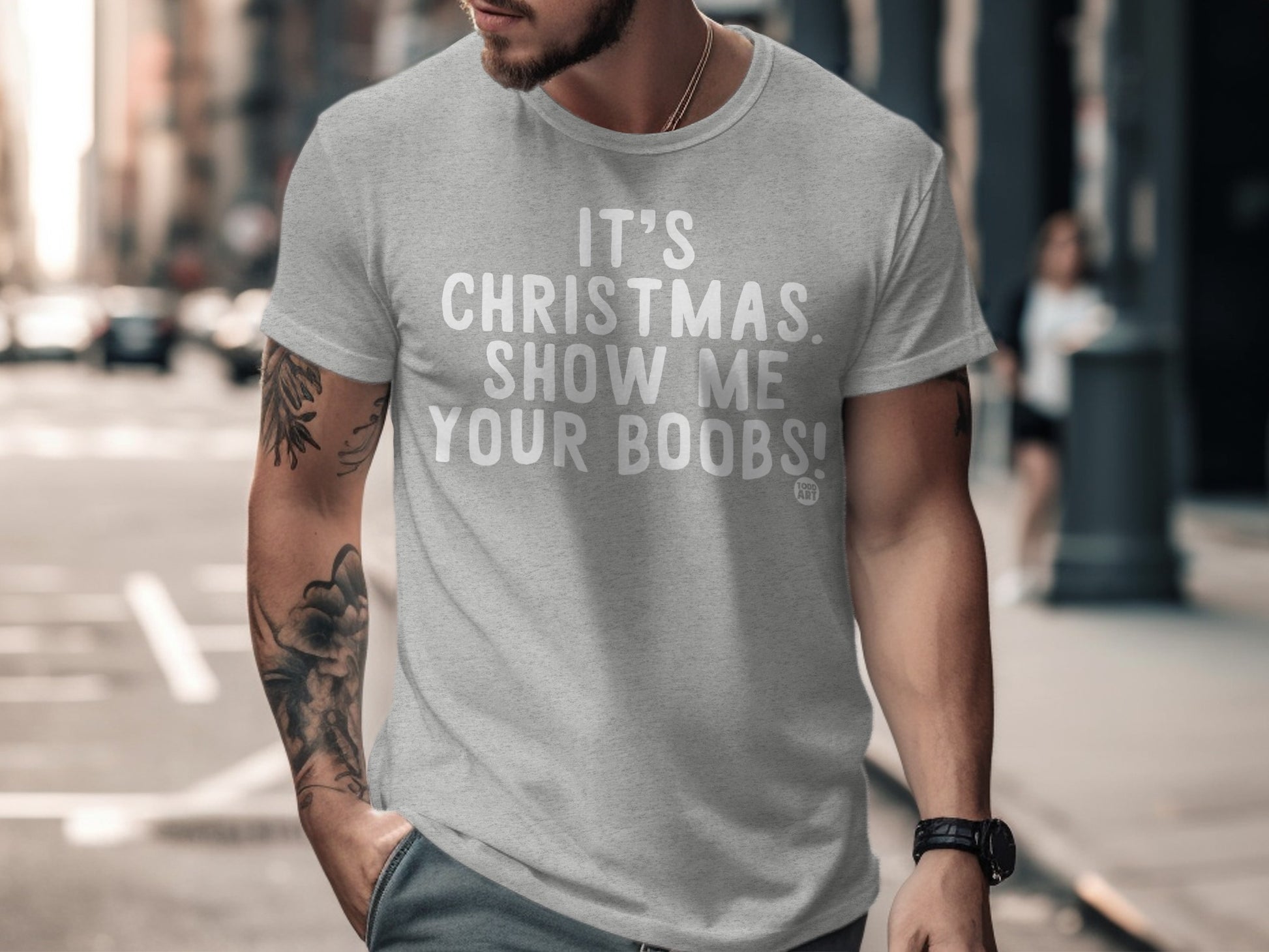 It's Christmas Show Me Your Boobs Shirt