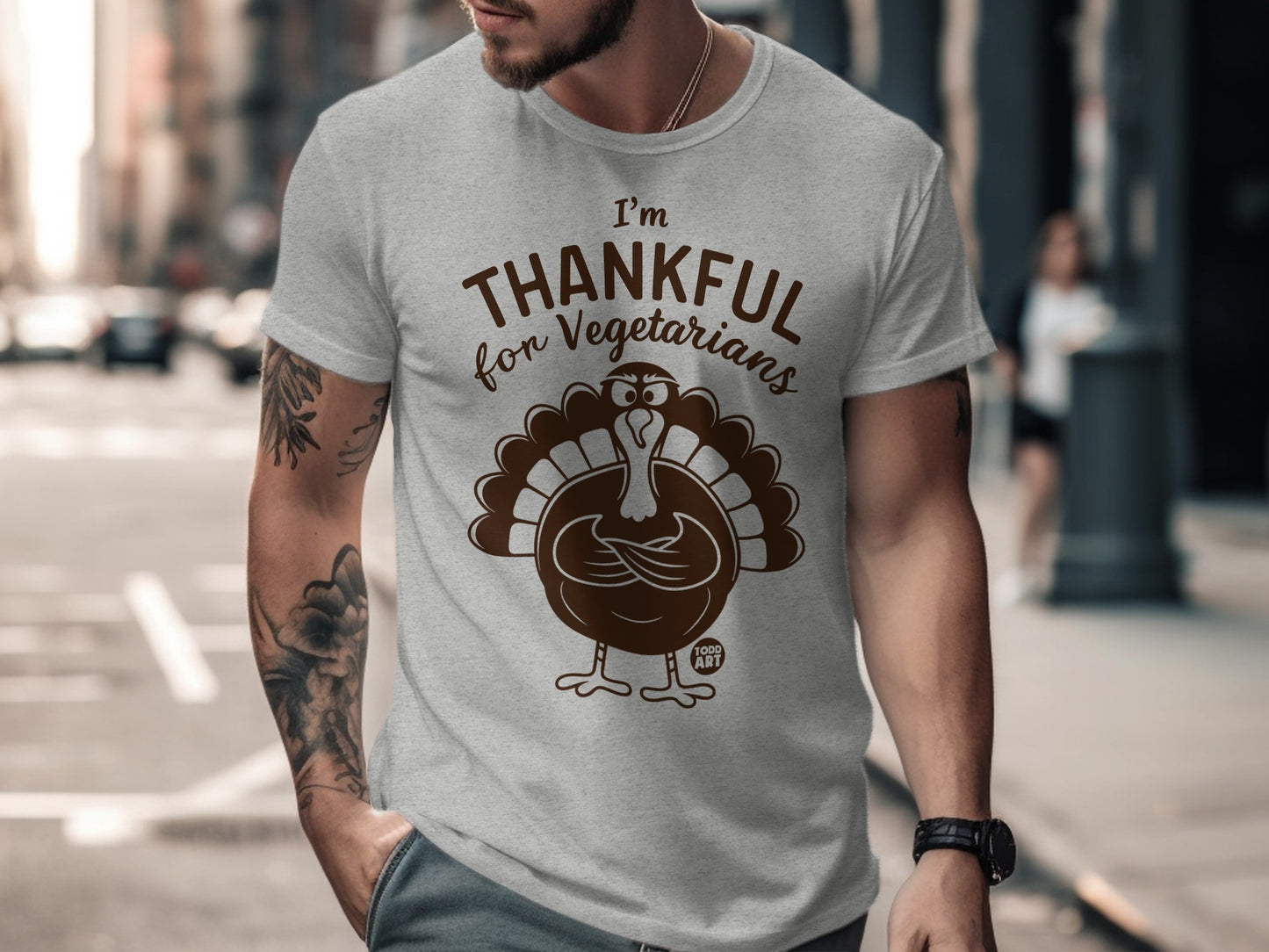 I'm Thankful for Vegetarians Turkey T-shirt